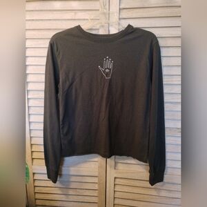 ⚜️ Hamsa Hand Long Sleeve Tee Juniors Size Small